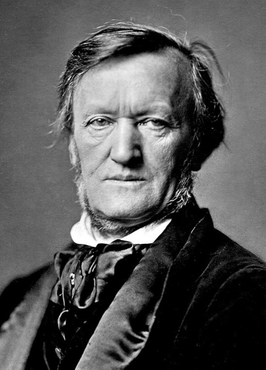 Richard Wagner, Porträtfotografie von Franz Hanfstaengl, 1871